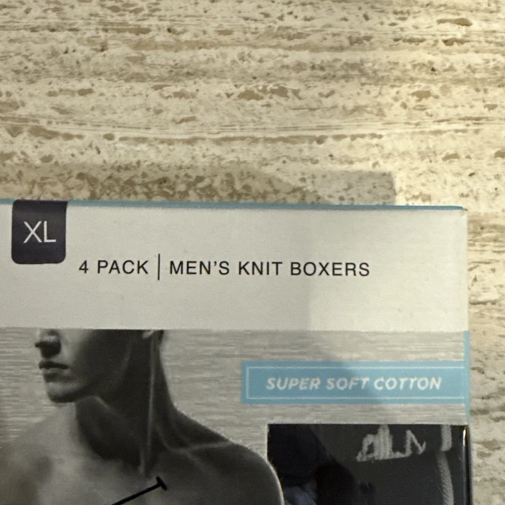 NEW In Box‎ Men's Boxers Beverly Hills Polo Club Knit Size XL Underwear 4-Pack